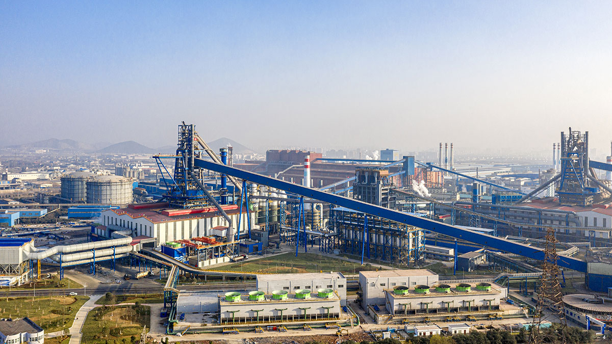 中冶赛迪设备成套建设的马钢B号高炉大修竣工点火投产